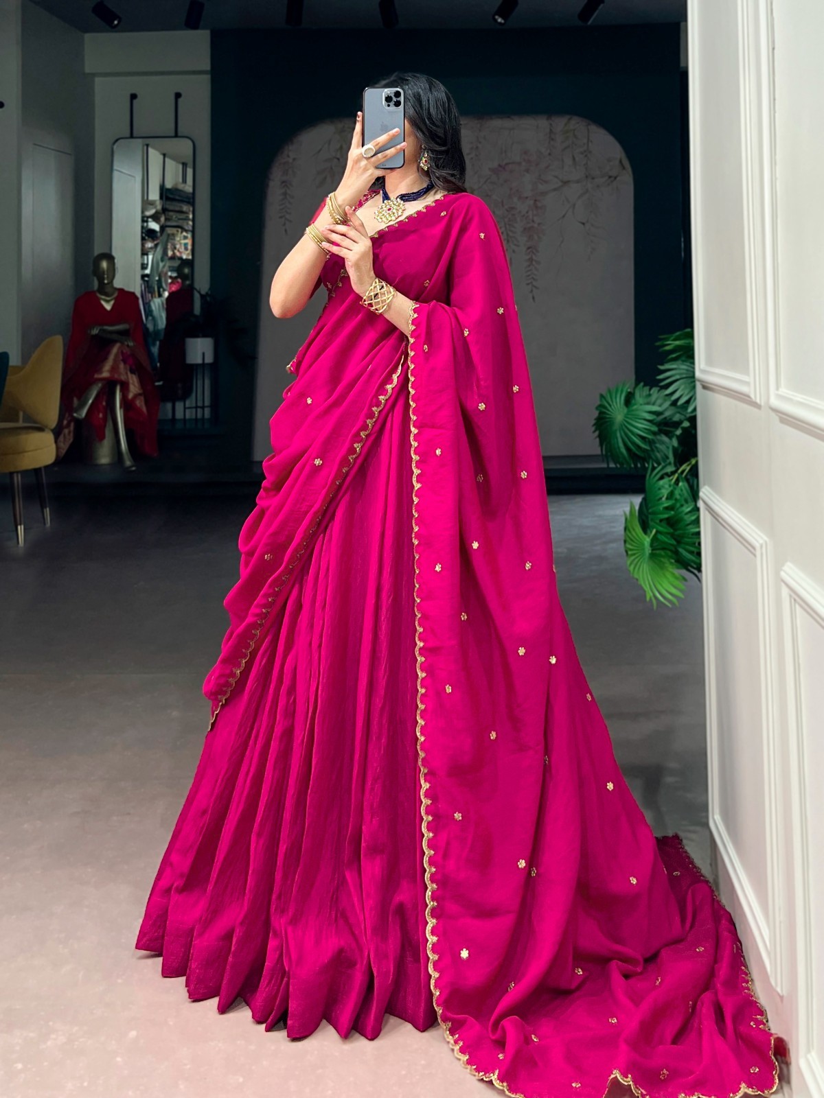 Indian Party Lehenga Bollywood Choli Wedding Lengha Ethnic Heavy Bridal Women’s