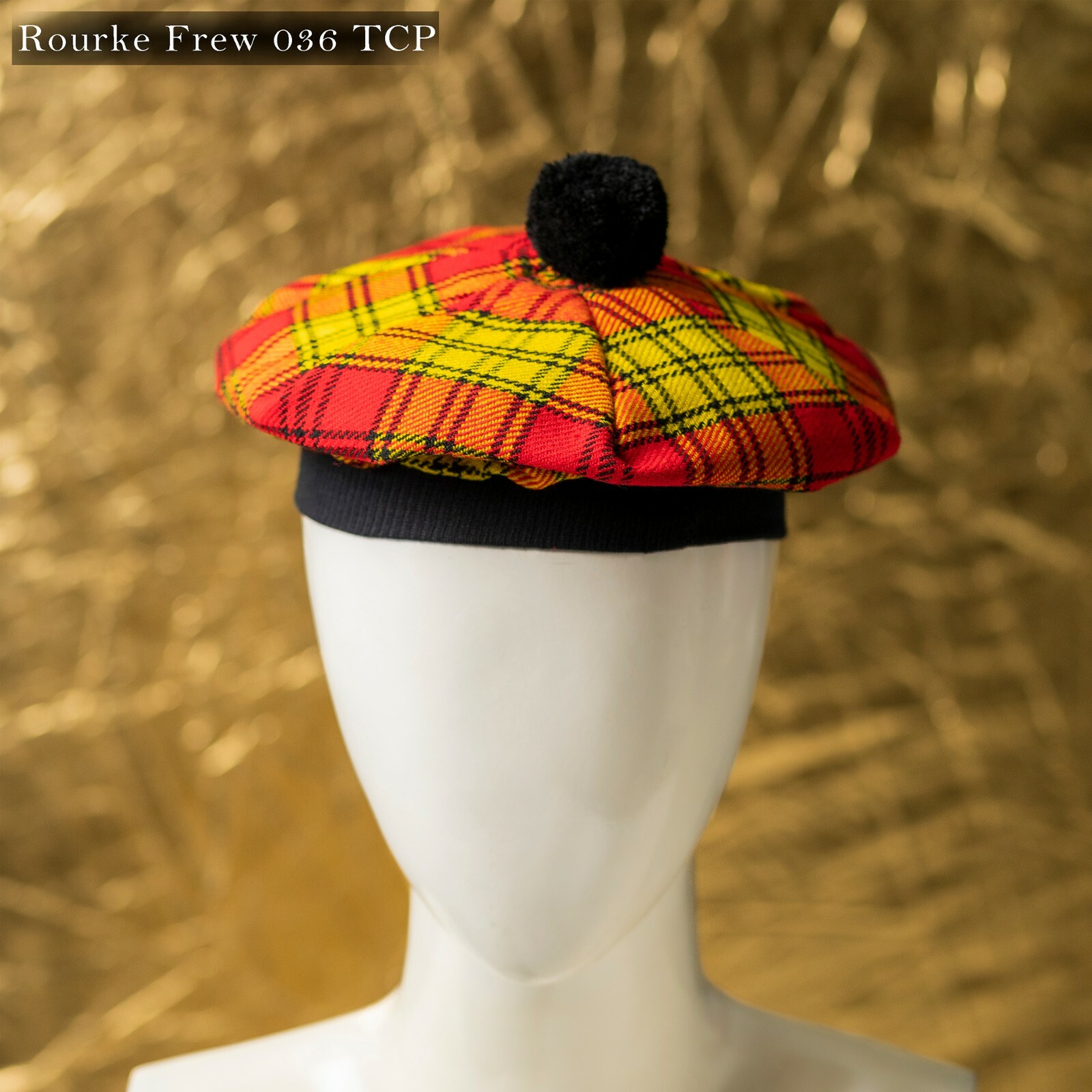 Scottish Traditional Tam o’ Shatner Tammy Hat Flat Bonnet Kilt Many Tartans