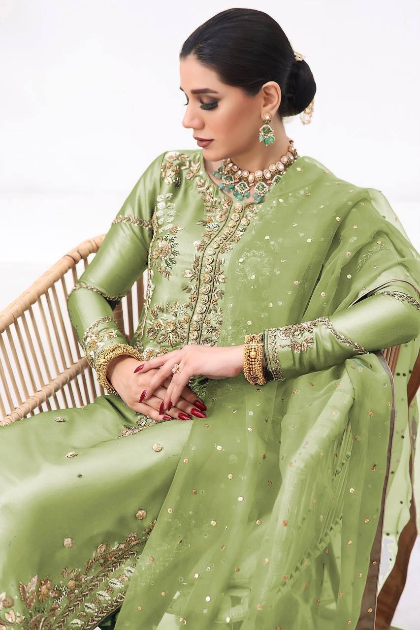 Indian Bollywood Salwar Kameez Pakistani Party Wear Designer Wedding Dress suit