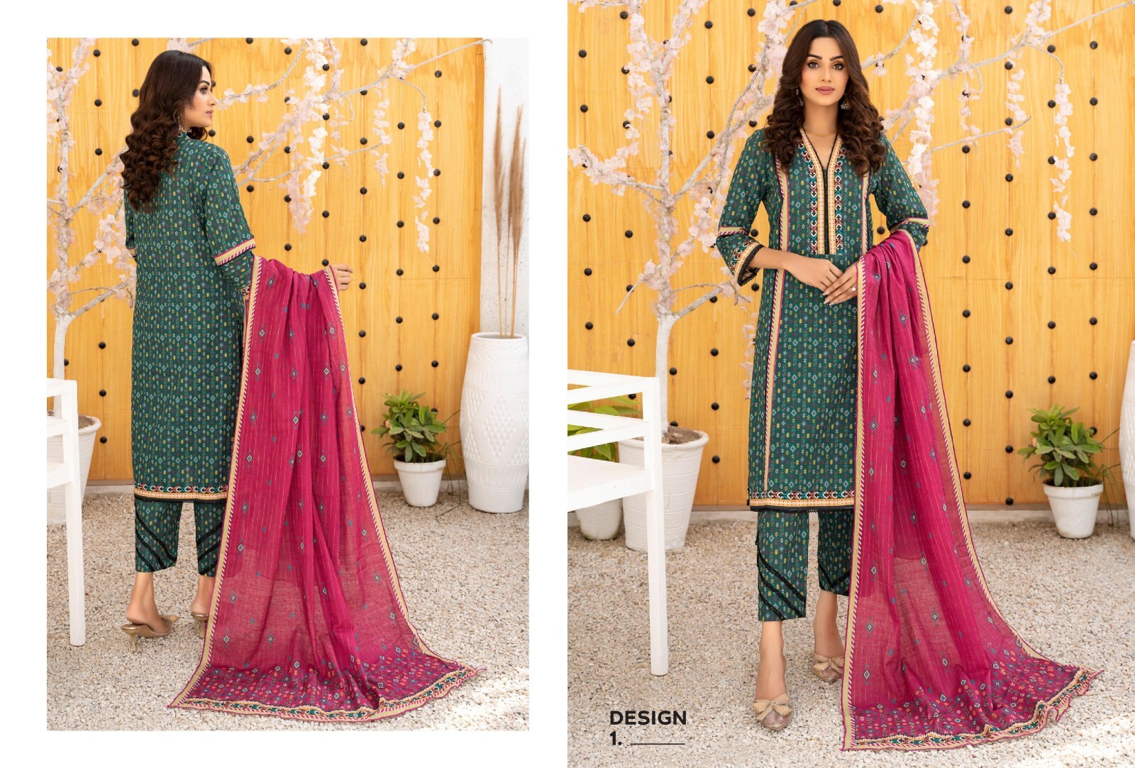 MTF THE WINTRY CITY DIGITAL IDENTIC PRINTED KHADDAR 3 PIECE READY TO WEAR