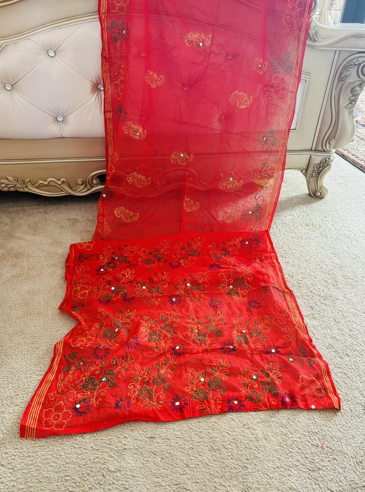 Kids Bangladeshi beautiful preowned Saree