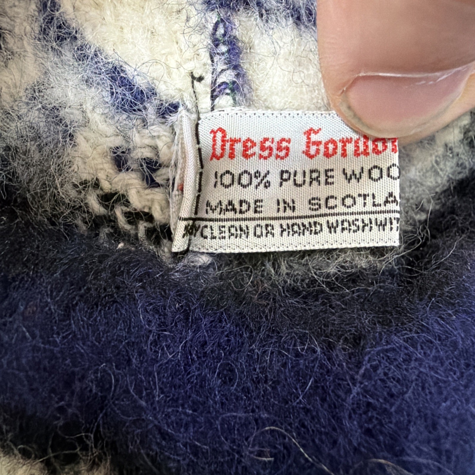 Scottish Tam Hat 100% Wool Made in Scotland Dress Gordon