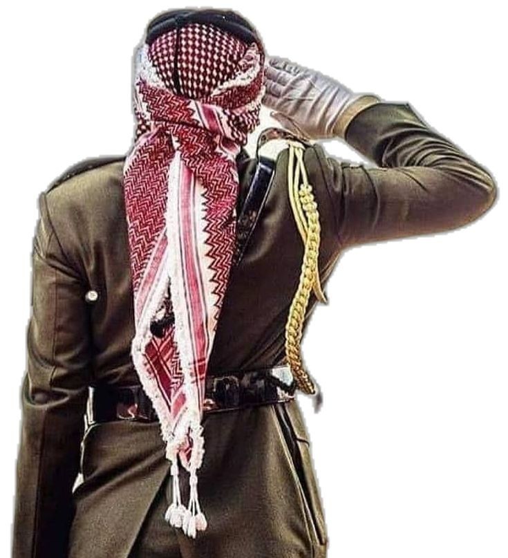 Authentic Jordanian Handmade Tasseled Keffiyeh Shemagh Red White Arab Heritage
