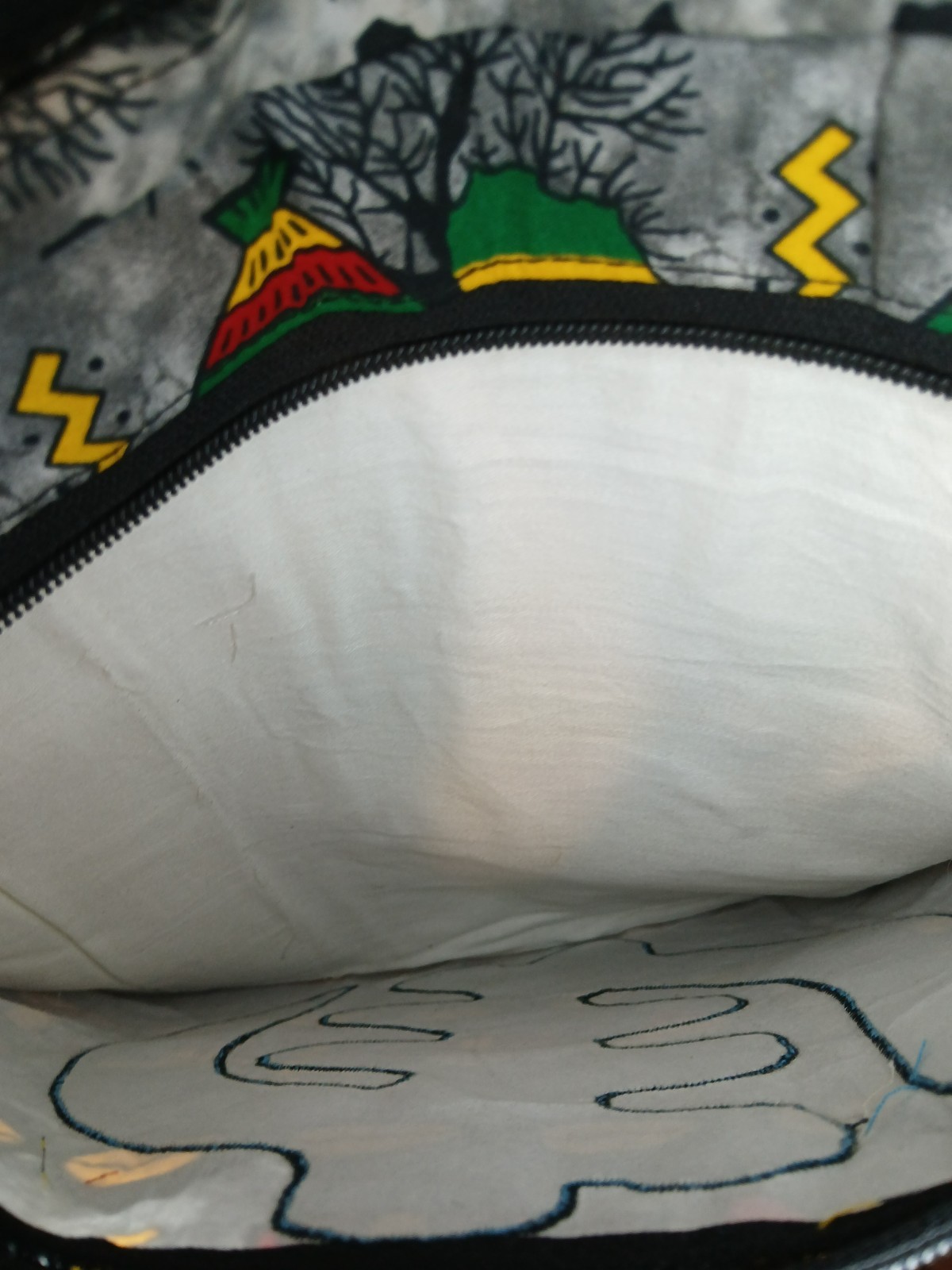 Ghana African Printed Set of 15” Backpack & Shoulder Purse