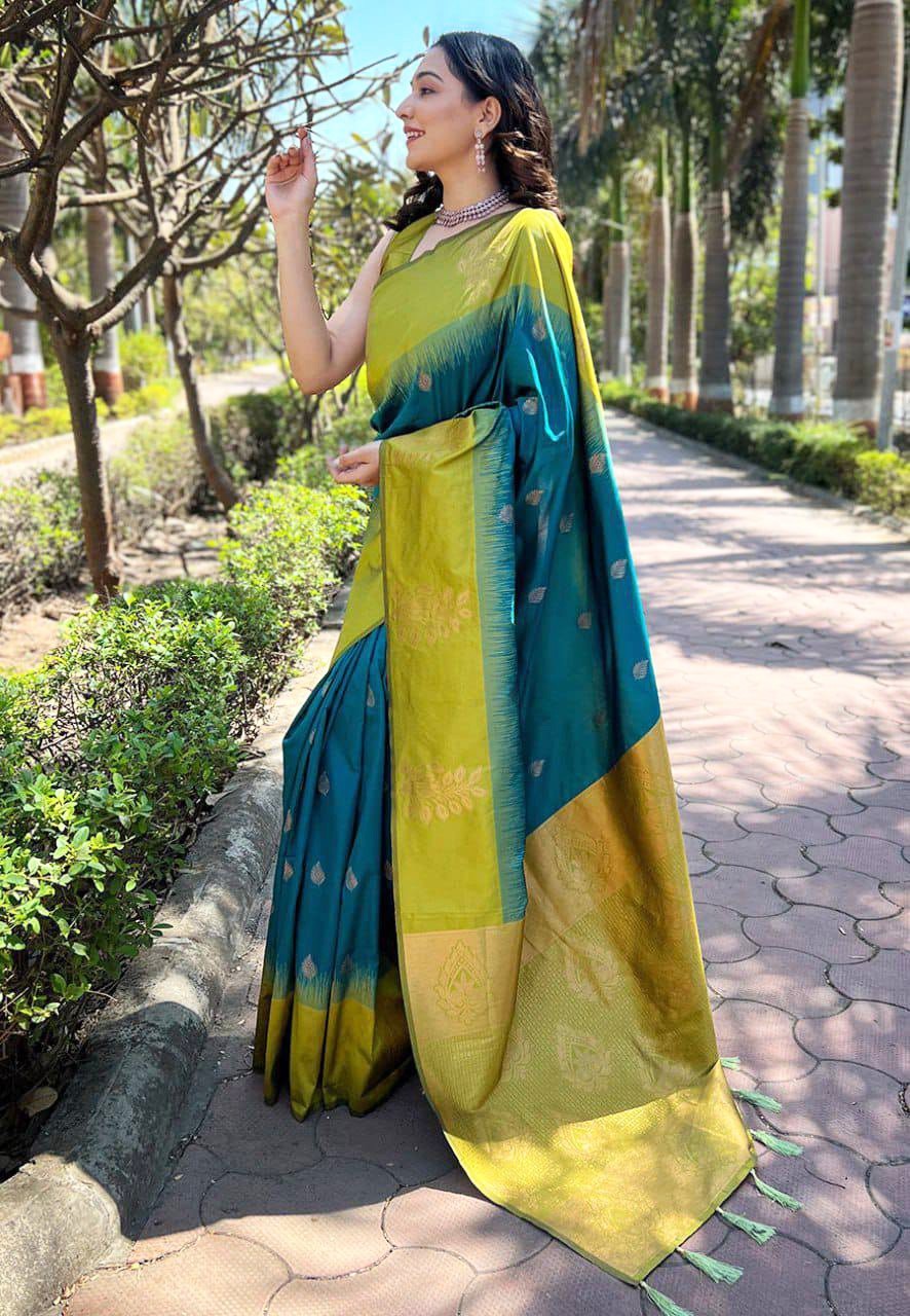 Designer Sari Bollywood Bridal Silk Saree Blouse South Indian Ethnic Ready made