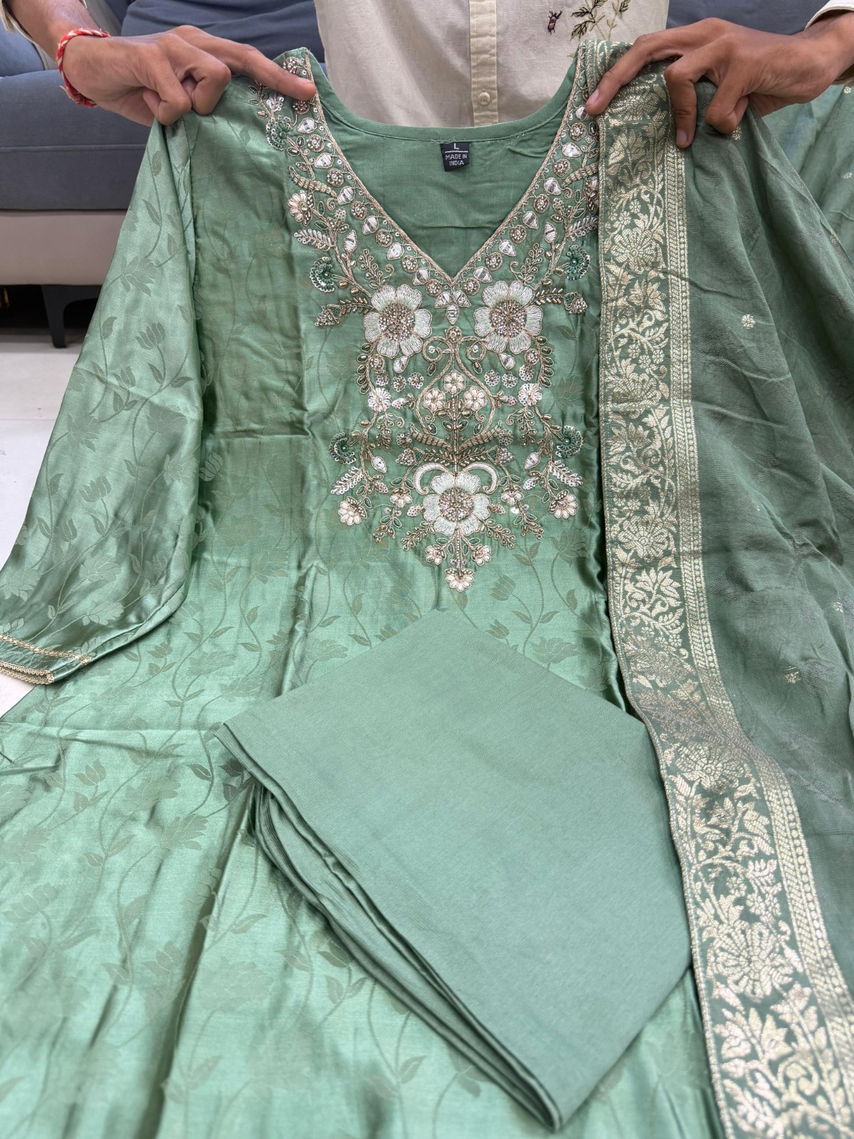 Salwar Kameez Indian Pakistani Wedding Party Dress Bollywood Palazzo Suit Wear