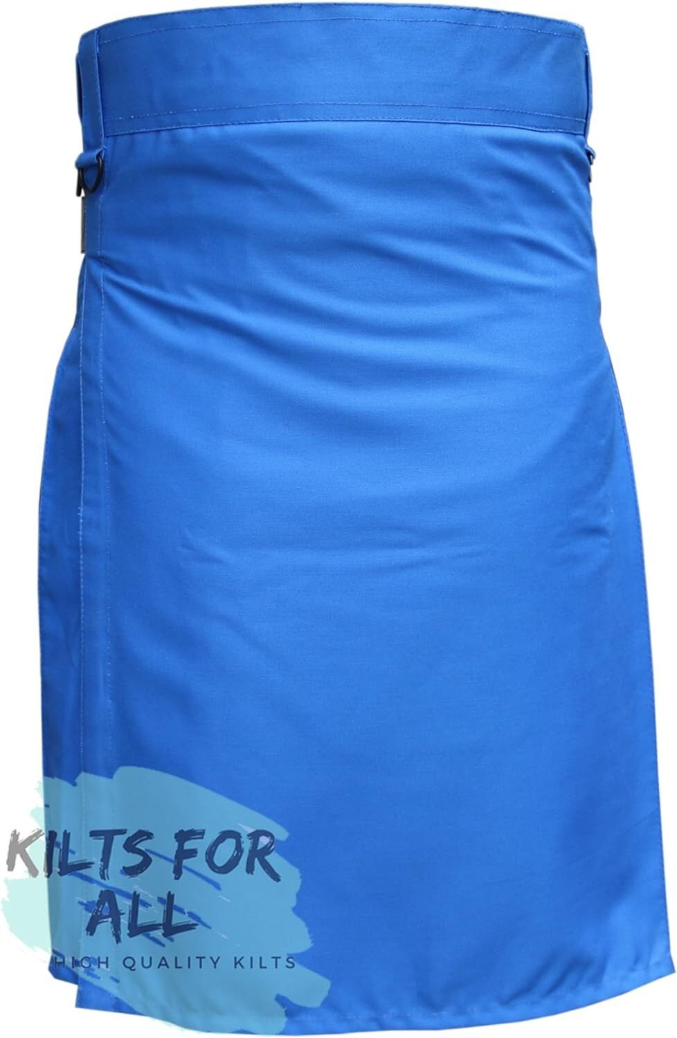 Blue Hybird Leather Straps Utility Kilts For Active Men