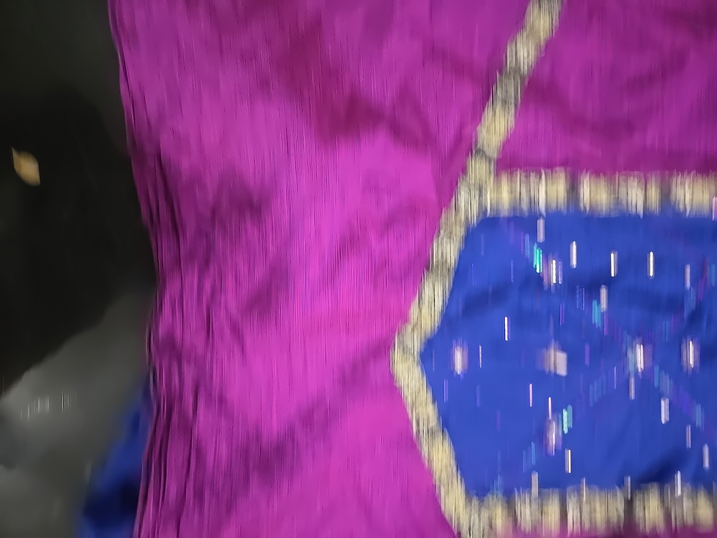 indian dress, blue/pURPLE, beautifuL, size XL, comfortable