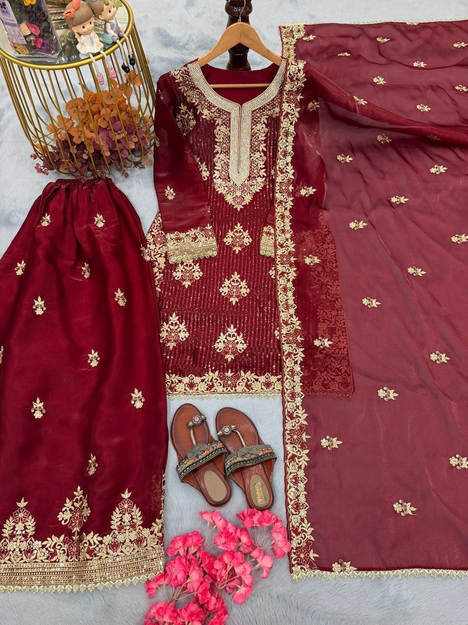 Indian Gown Party Ethnic New Special Year Christmas Pakistani Suit Salwar Kameez