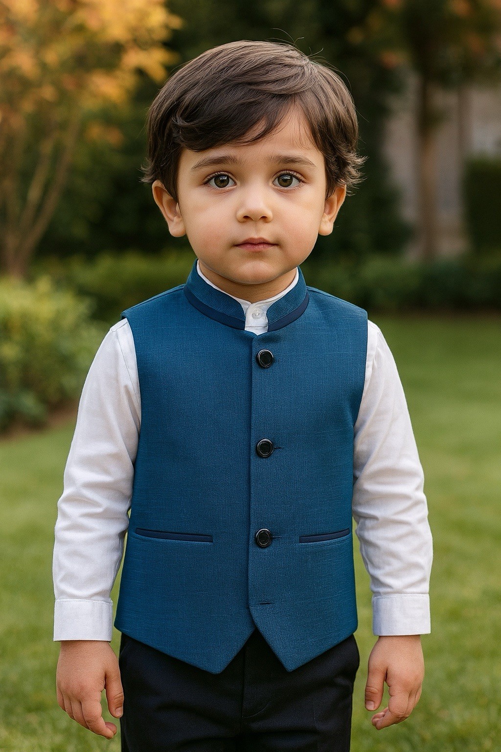 Boy’s Waist Coat Pakistani Indian Traditional Apparel Size 4 – 5 Yrs old