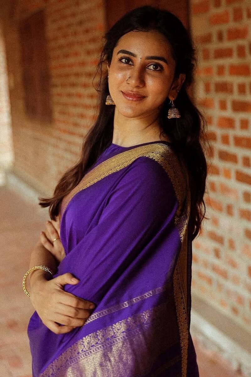 Bollywood Style Designer Silk Saree With Blouse South Indian Bridal Party Wear
