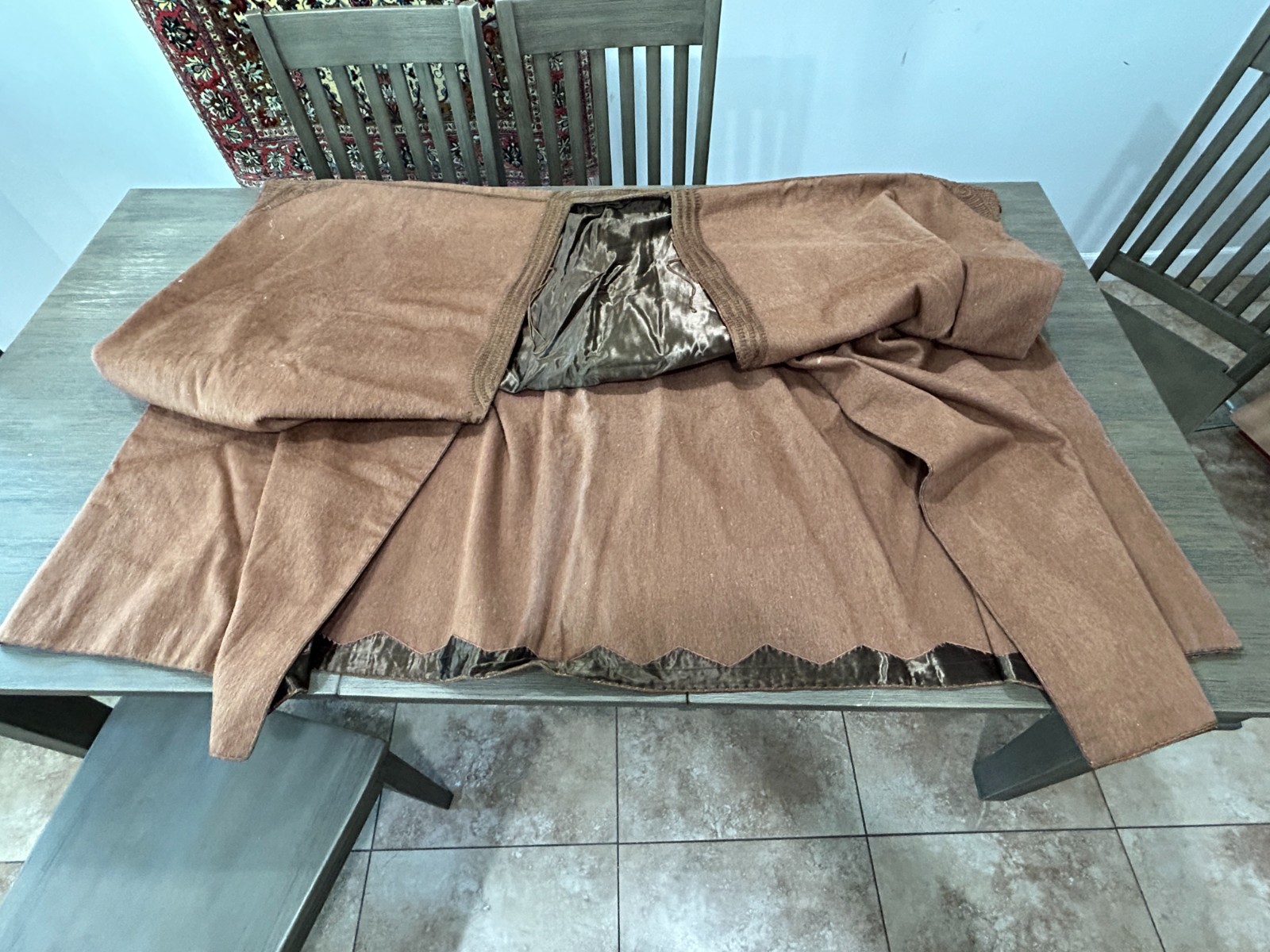 Camel Abaya Arab Cloak men’s winter coats jackets