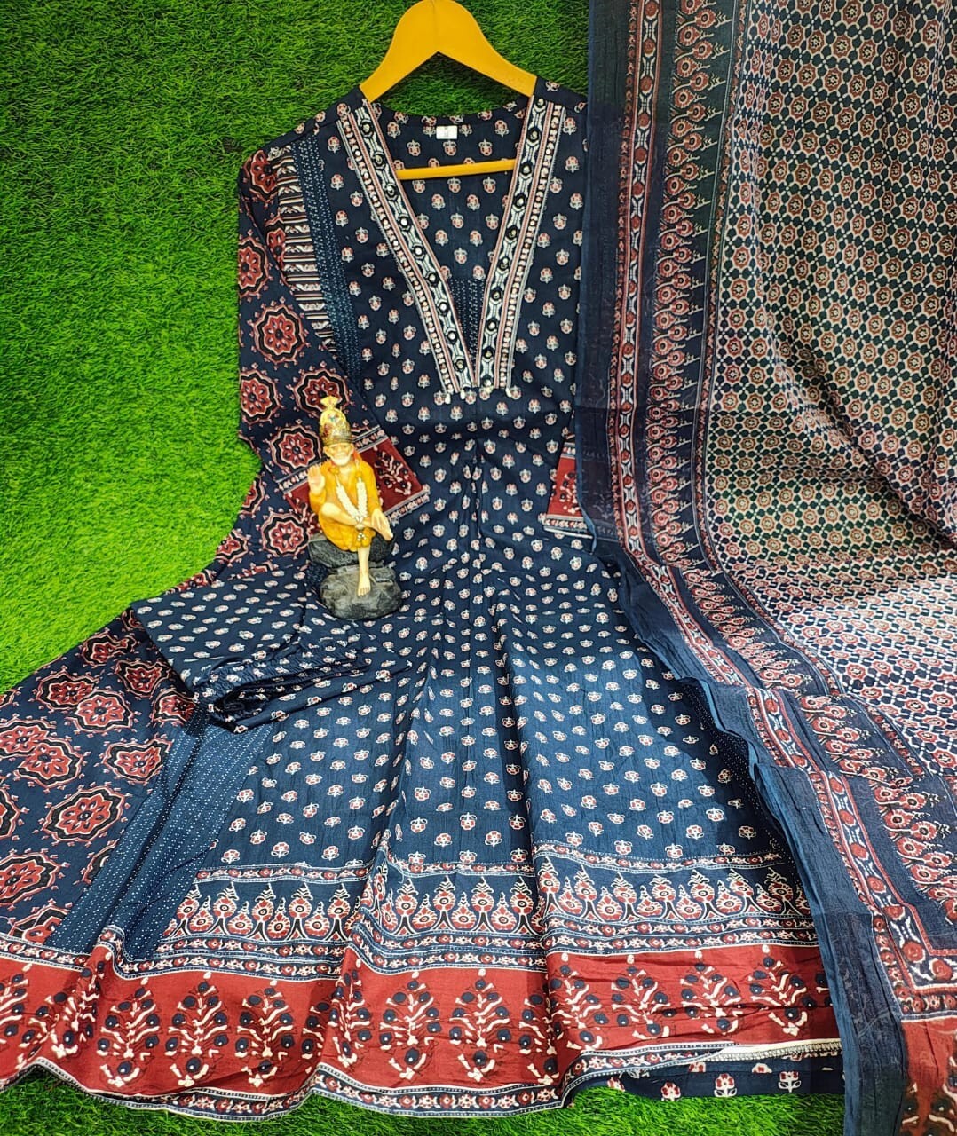 Indian Pakistani Salwar Kameez For Women Stitched Kurta Palazzo Dupatta Suit Set