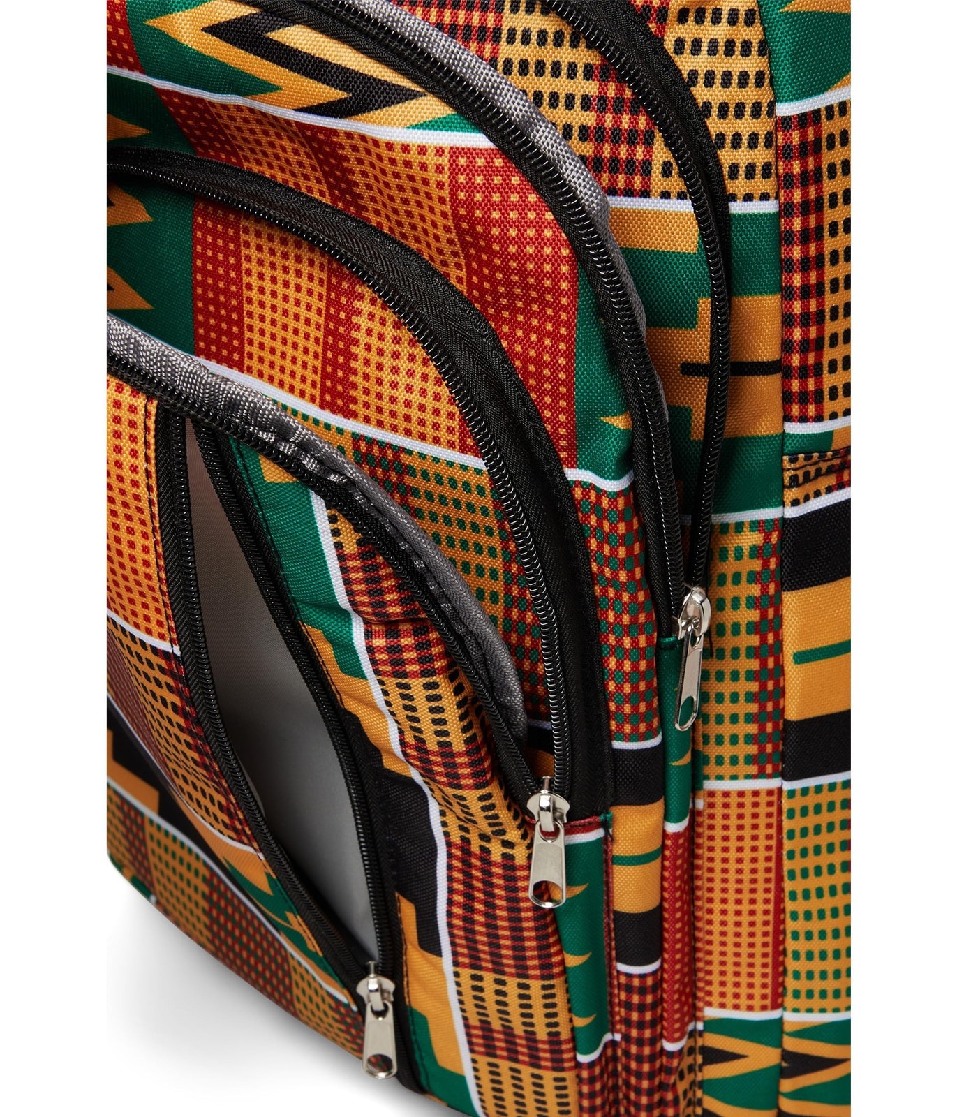 Cloth Poly Backpack Kente One Size