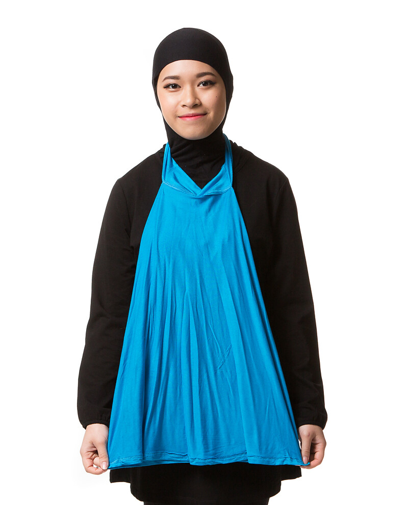 Ummah Couture EZ Amira Al-Amira Style hijab 1Pc with headband working like a 2Pc