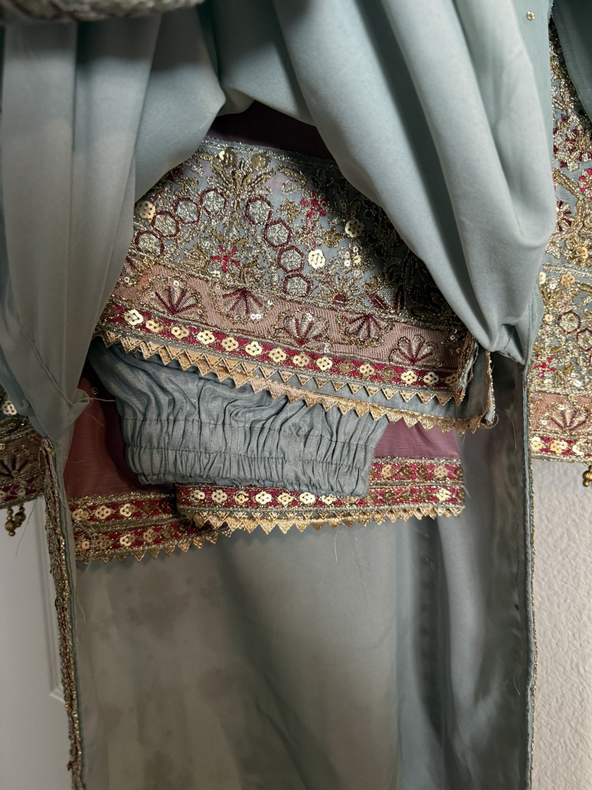 Haseens Official designer Pakistani Fancy Formal Wear 3 piece suit