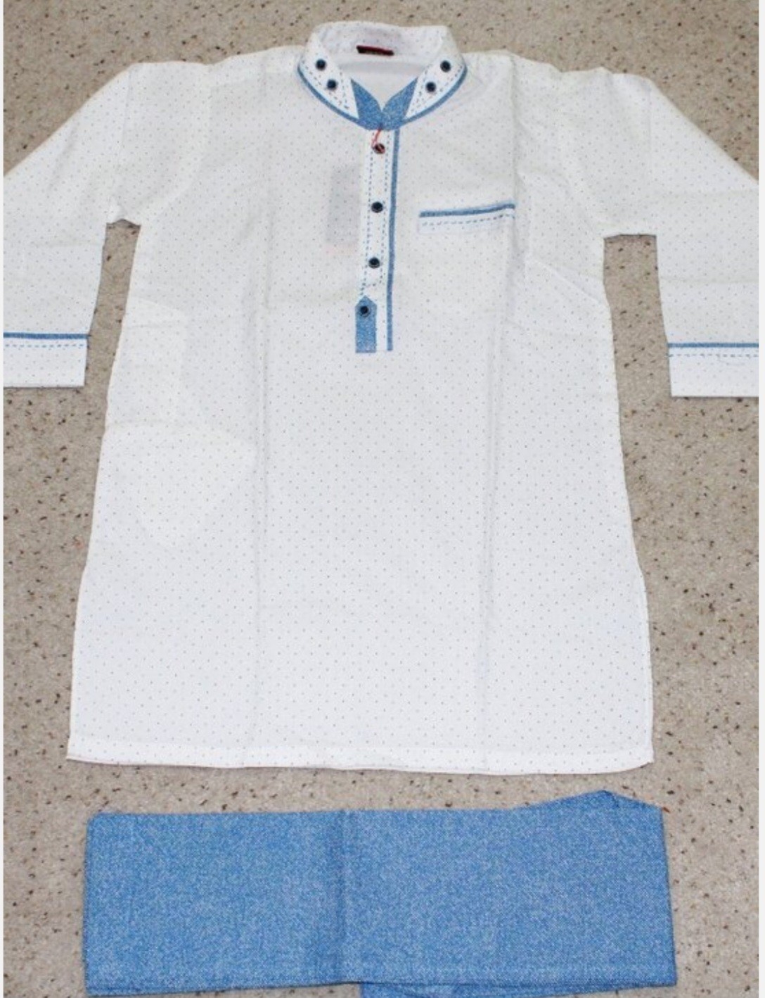 Traditional Pakistani/Indian boys’ kurta pajama set