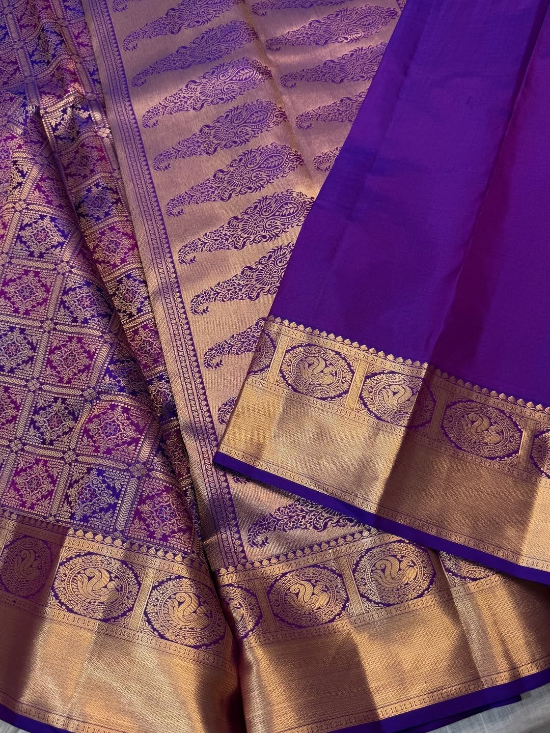 Indian Wedding Saree Soft Lichi Silk Zari Work Party Wear Traditional New