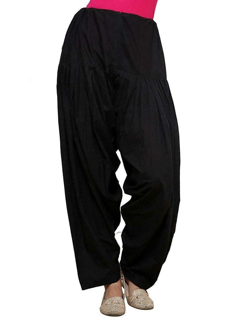 Indian Women’s Ethnic Ready Made Salwar Regular Fit Cotton Heram Pants