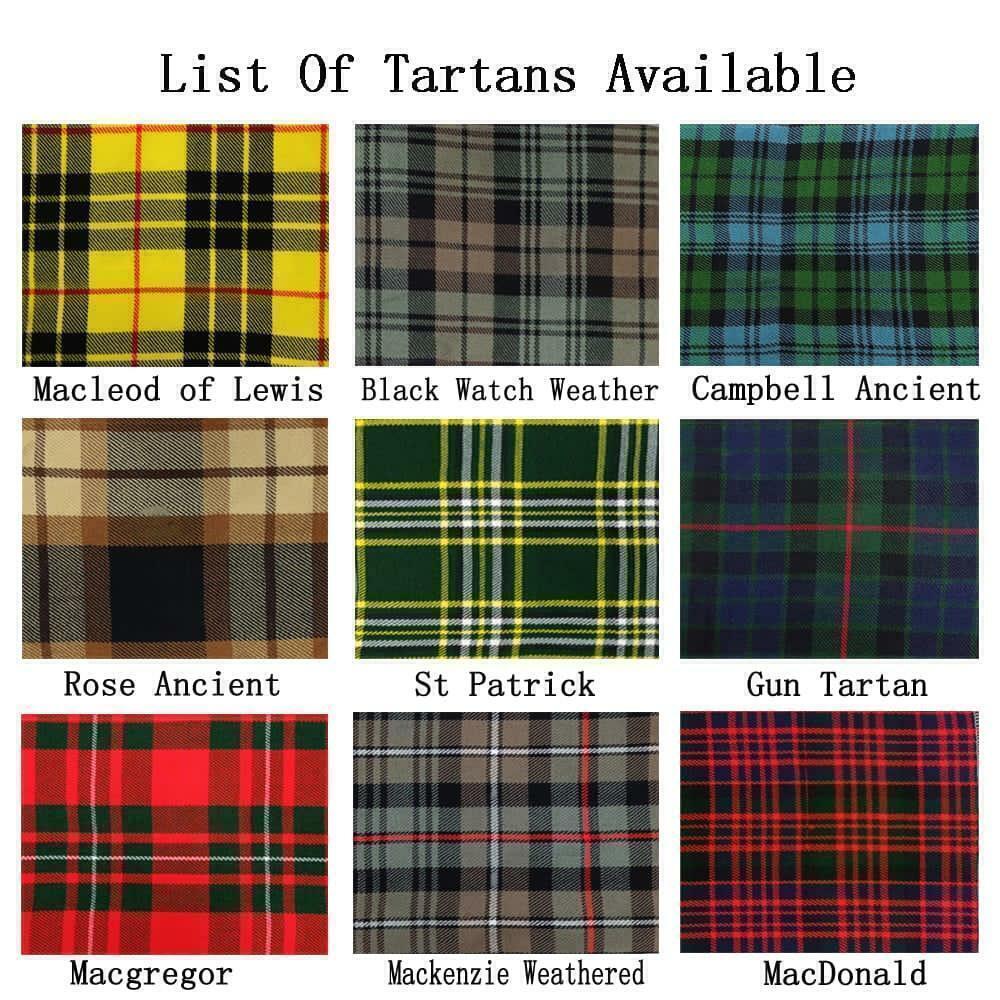 Scottish Traditional Great Kilt 6 Yards Highland 40+ Tartans in Great Kilts USA