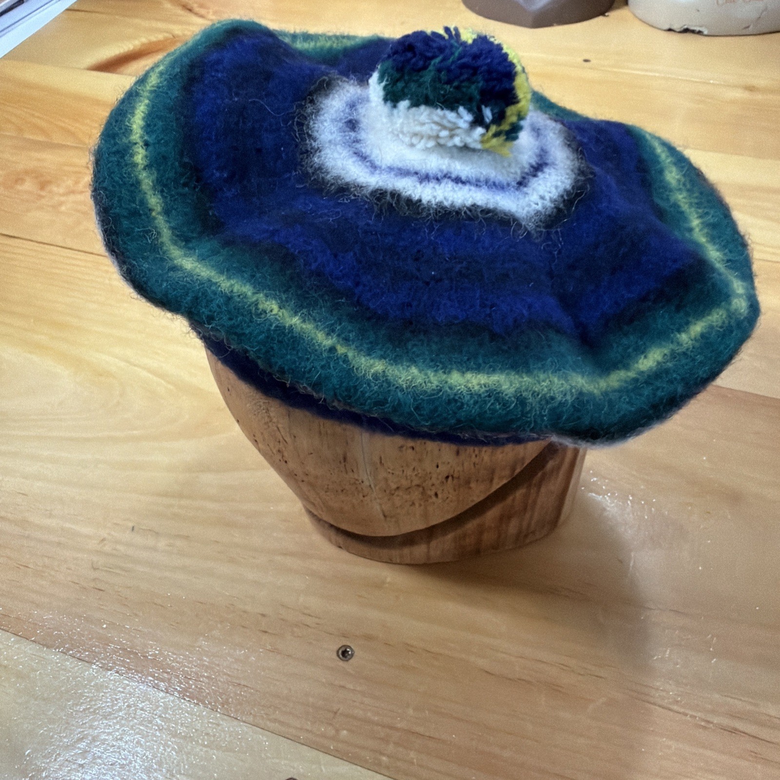 Scottish Tam Hat 100% Wool Made in Scotland Dress Gordon