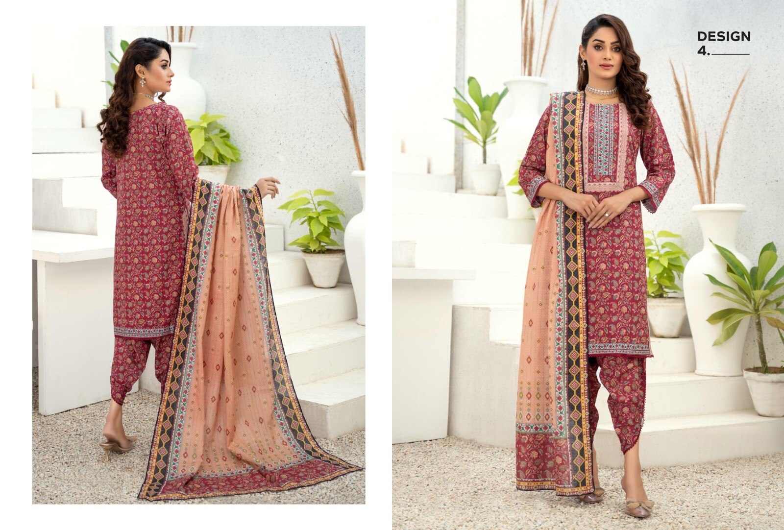 MTF THE WINTRY CITY DIGITAL IDENTIC PRINTED KHADDAR 3 PIECE READY TO WEAR