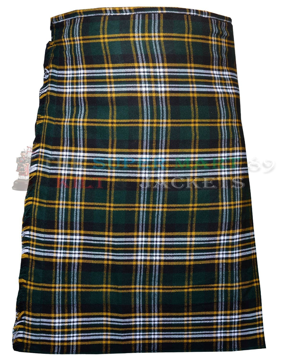 Scottish Handmade Traditional Heritage of Ireland Tartan kilt – Men Custom Size