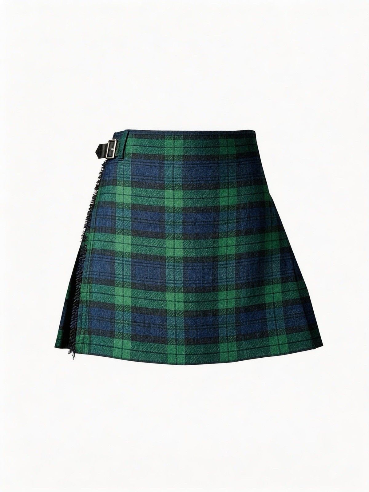 Authentic Scottish Black Watch Kilt – Wool Blend Traditional Tartan – Mens 30