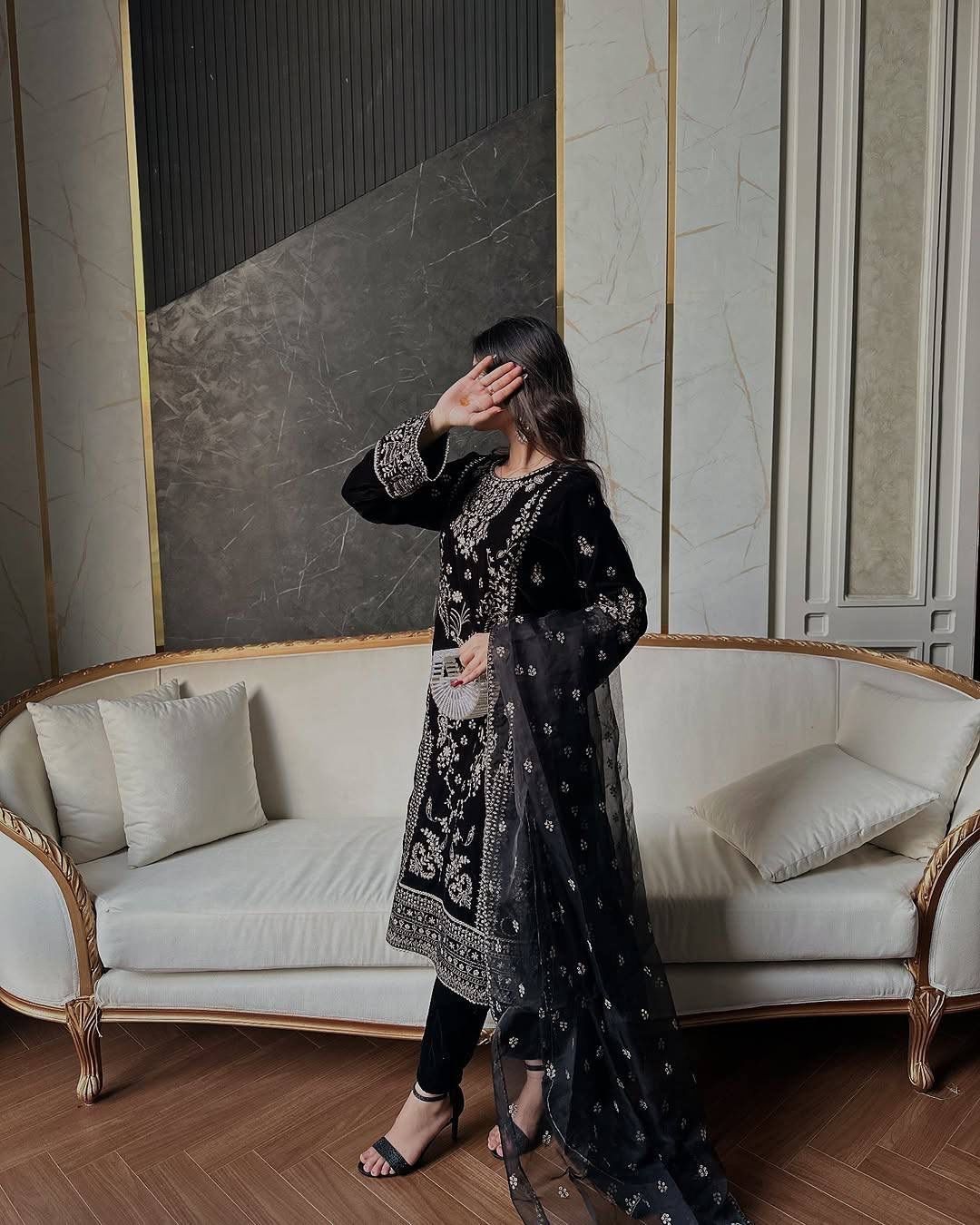 Pakistani Dress Salwar Kameez Ready To Wear Suits Indian Wedding Party bollywood