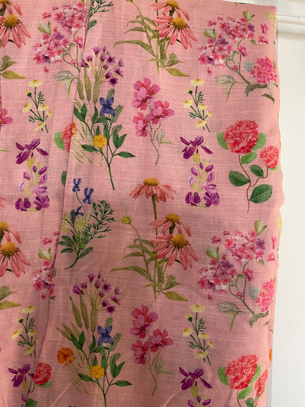 2 piece Ready to wear pink printed shirt & Trouser Fabric Khaddar .Brand Lakhany