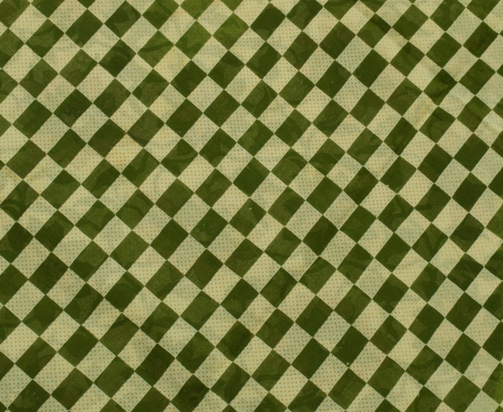 Sushila Vintage Green Saree 100% Pure Cotton Printed 5 Yard Soft Craft Fabric