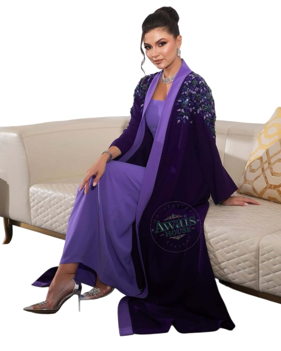 Islamic Clothing Partywear Evening Arabic Caftan Arabic Robes Abaya 2025