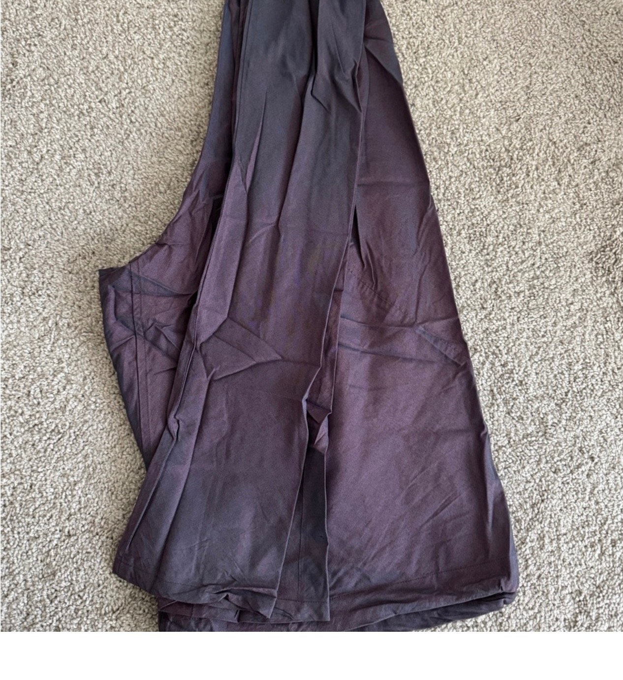 Embroidered Purple and Blue Panjabi with Pajama. size 40”