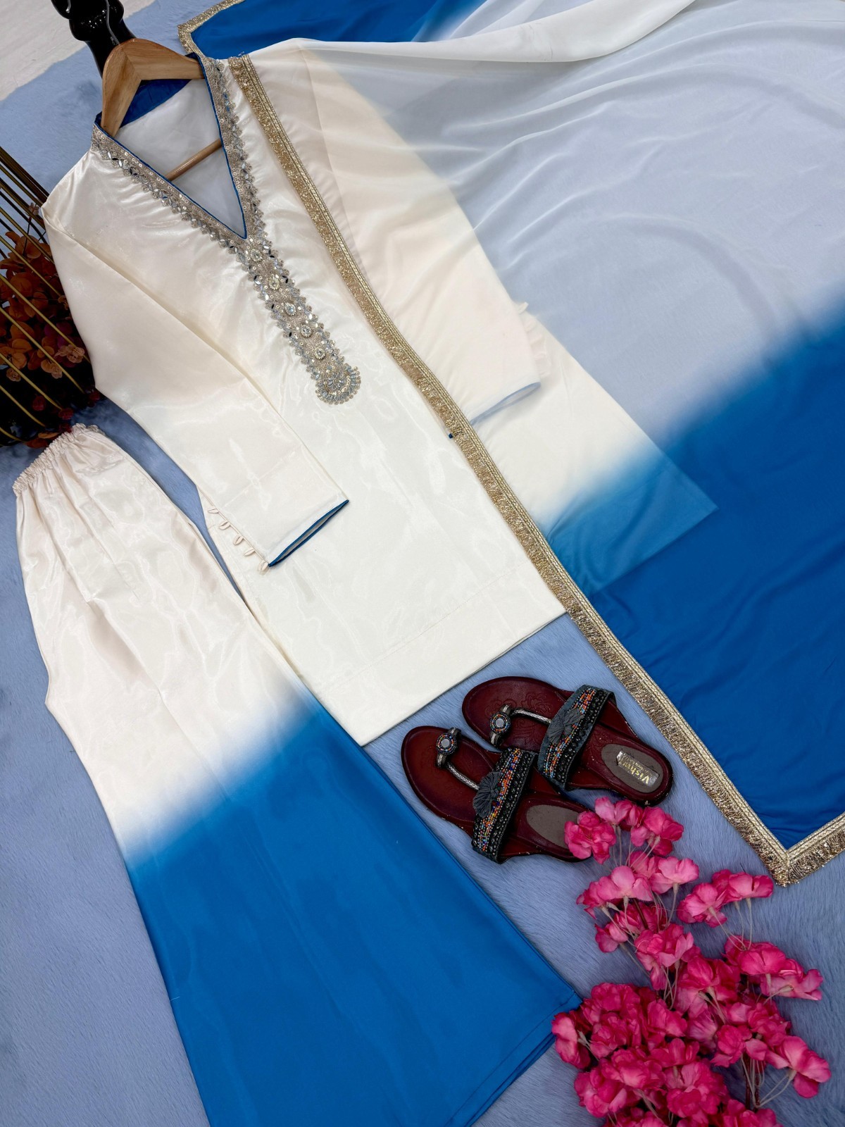 Women Eid Dress Pakistani Salwar Kameez Ready made Suits Wedding Party 3 Piece