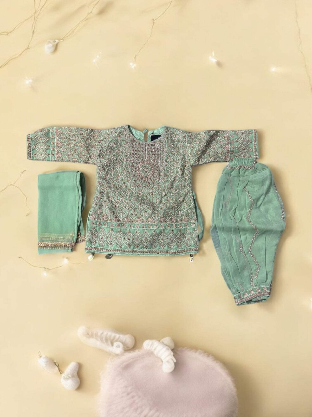 Traditional Designer Salwar Kameez for Little Girls – Elegant & Stylish Ethnic W