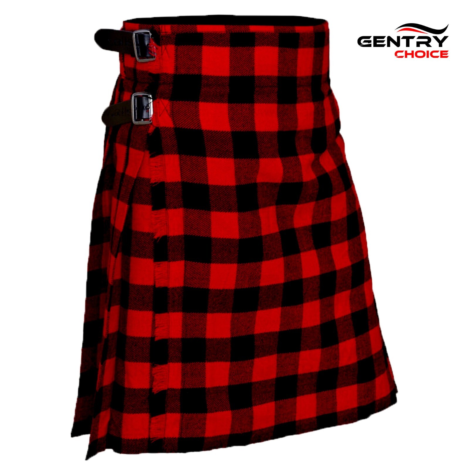 Mens Traditional Tartan Kilt MacGregor Rob Roy 8 Yards Highlanders Wedding Kilt
