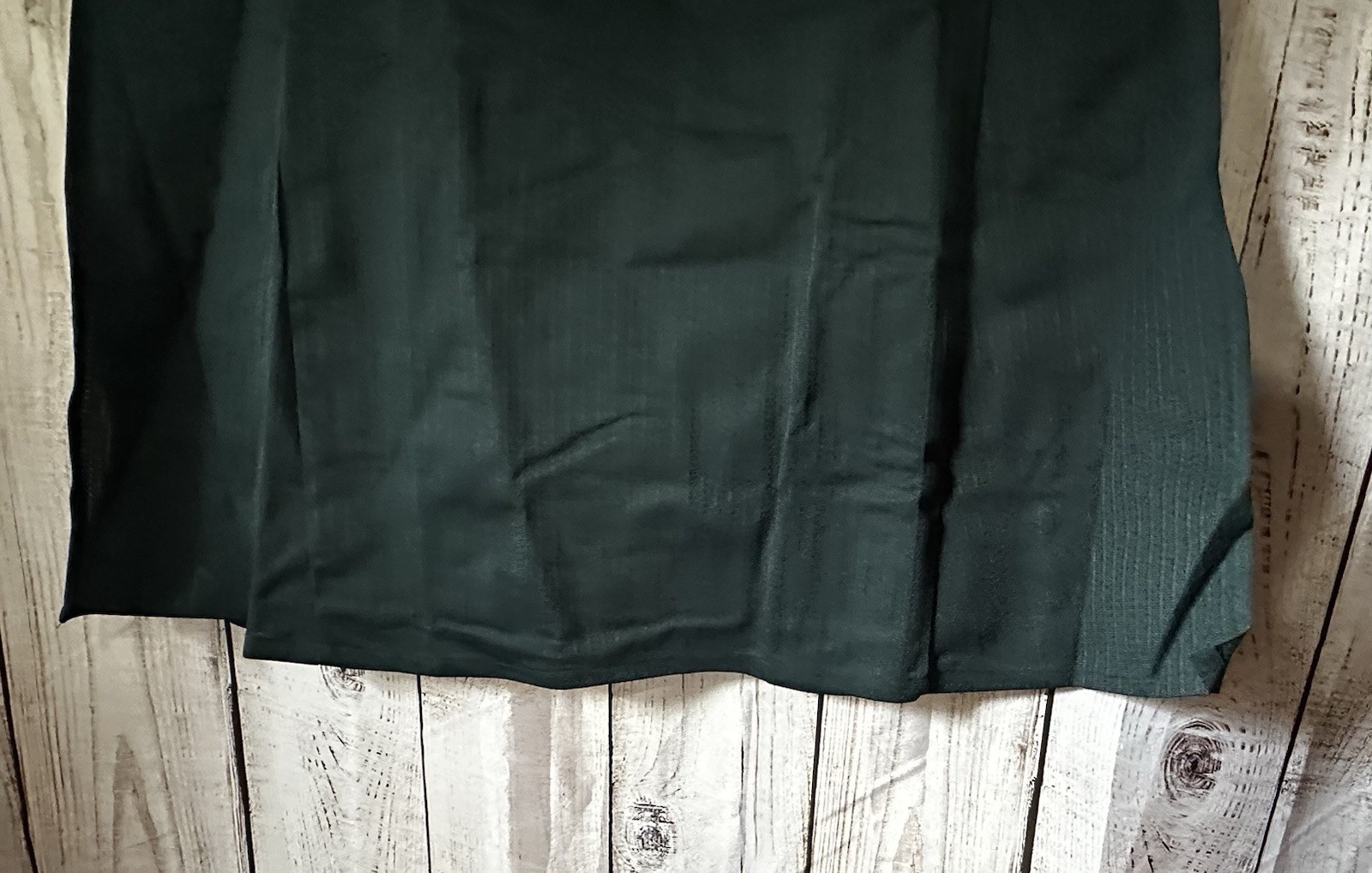 VTG dark green handmade Kashmiri-style cotton kurta -Nigeria, West Africa 1980