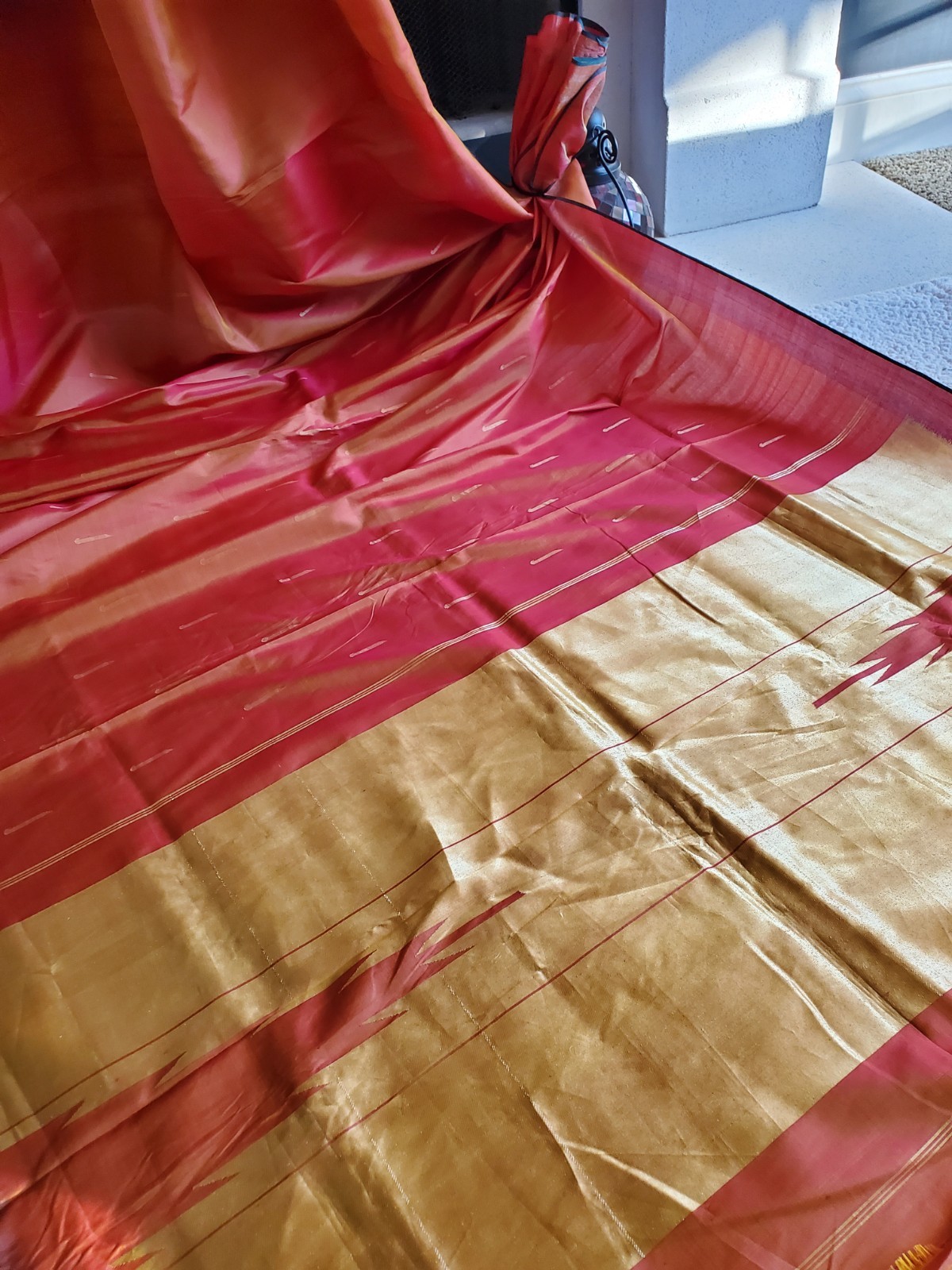 Women Pure Silk Kanjivaram Saree Handloom Designer Festive Wedding Party