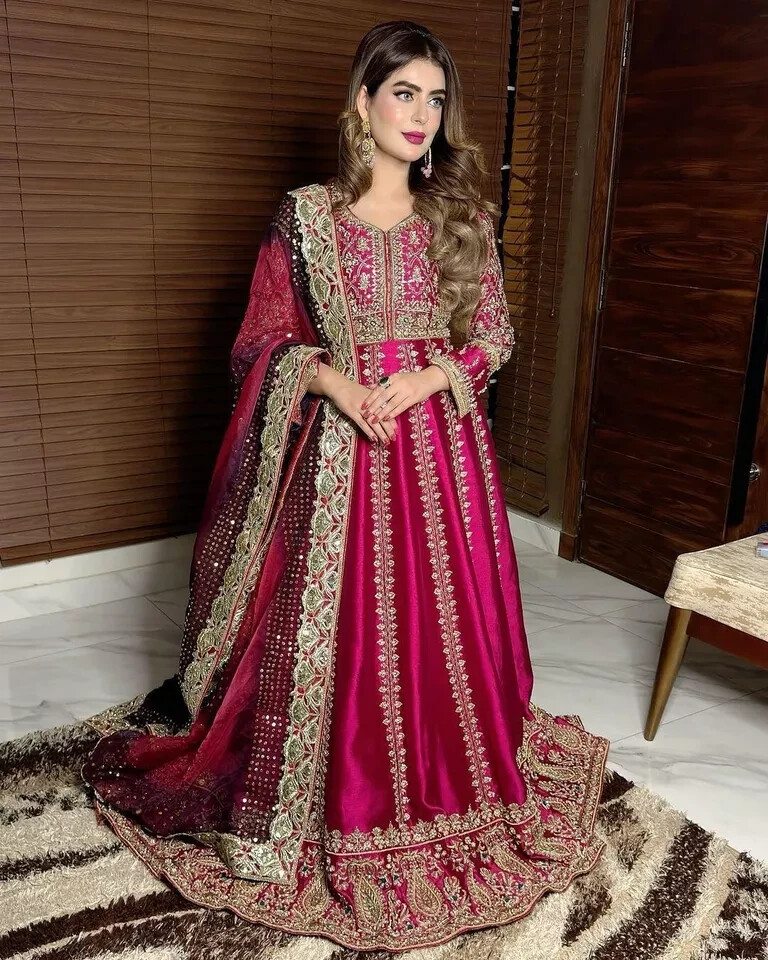 PARTY WEAR GOWNS SALWAR KAMEEZ ANARKALI DRESS BOLLYWOOD PAKISTANI INDIAN WEDDING