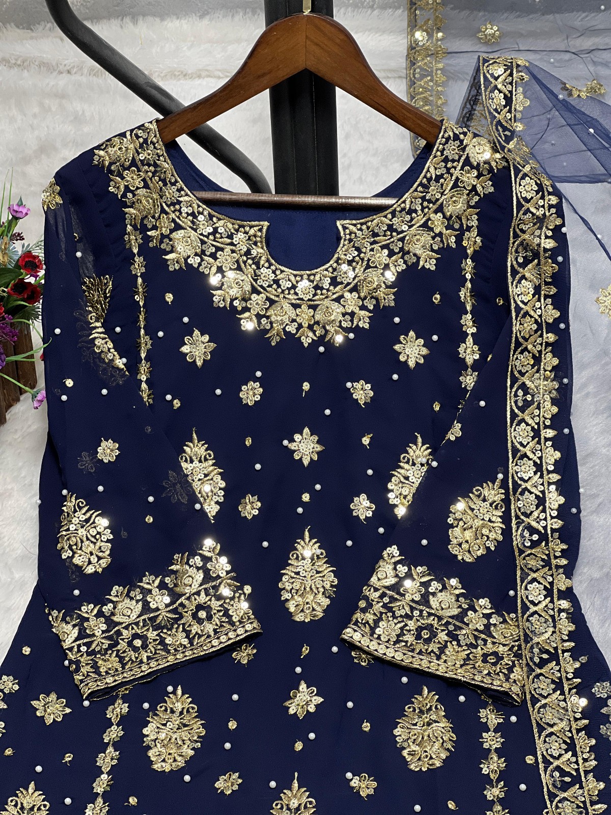 Pakistani Dress Salwar Kameez Ready To Wear Suit Wedding Party Wear Ethnic Set