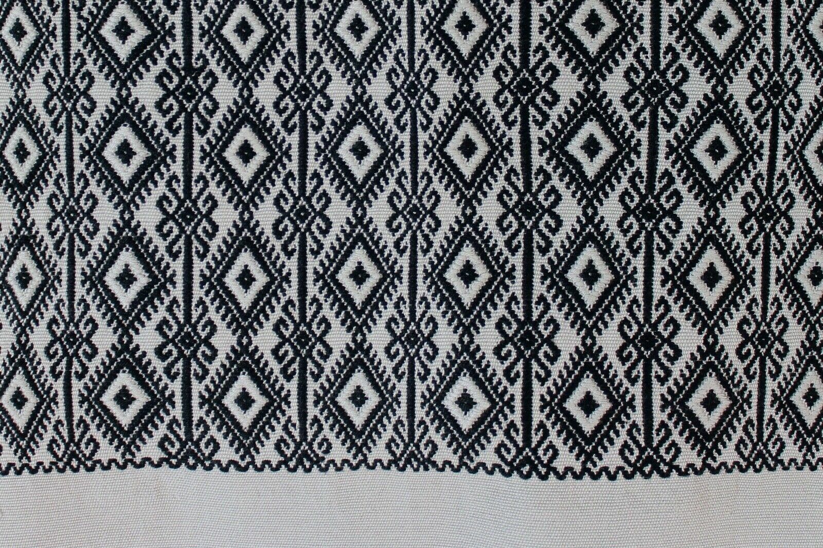 Huipil Gray & Black Handwoven Back Strap Loom Mayan Larrainzar Chiapas Mexico