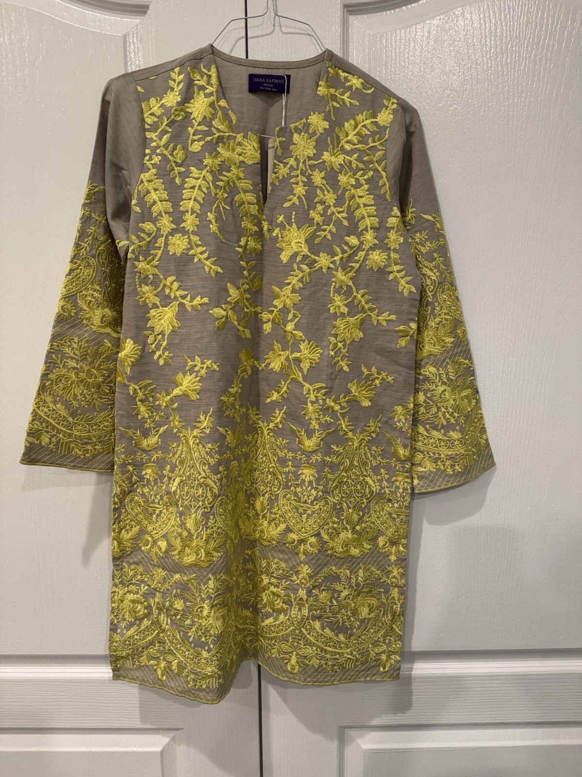 Nwt Sana Safinaz Woman Medium Pakistani Indian Salwar Shalwar Kurti Kameez Eid