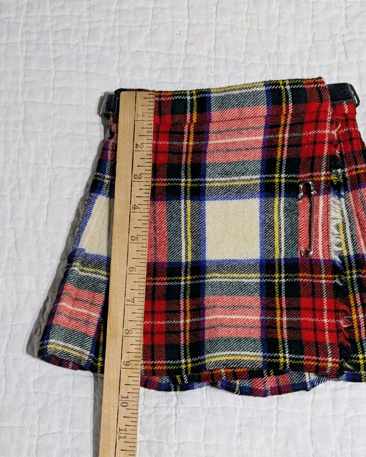 Baby Toddler Kilt Age 2 Tartan Plaid Adjustable Highland Games Celtic Scotland
