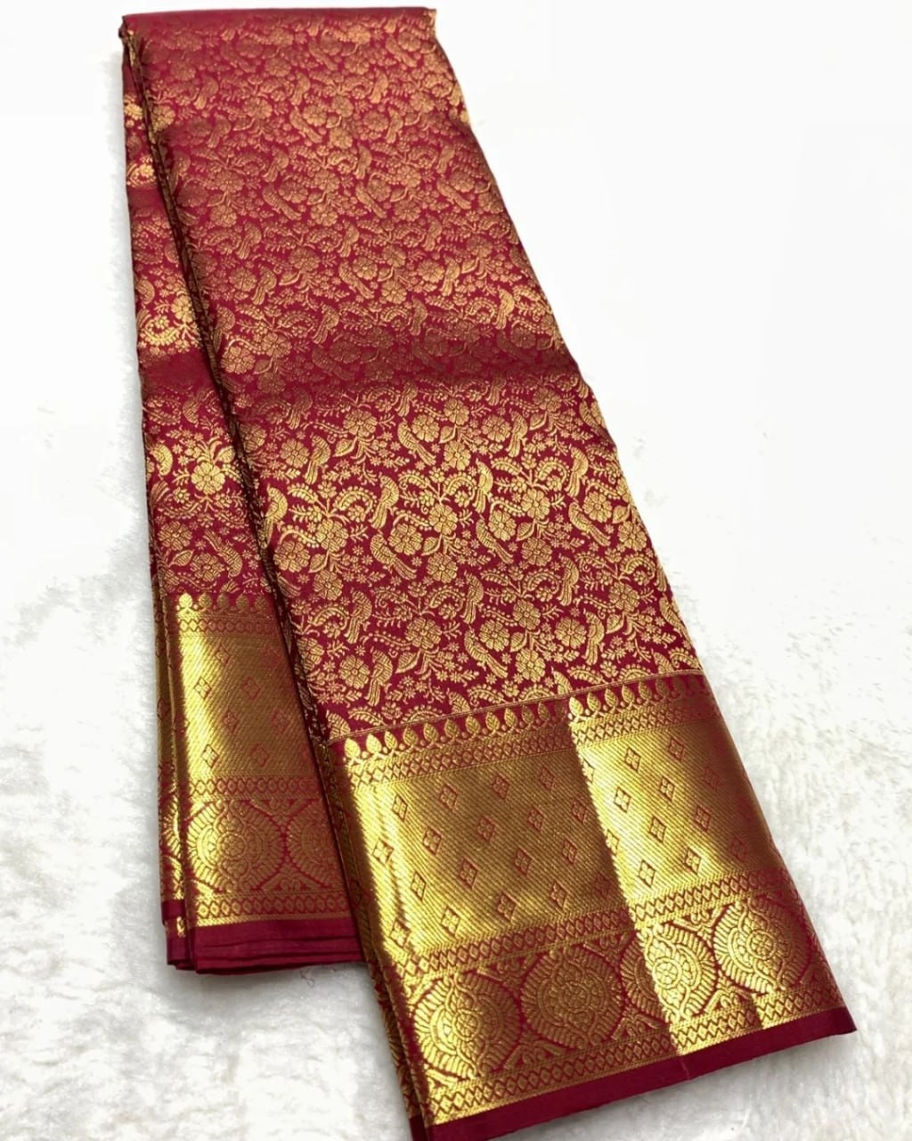Designer Sari Bollywood Bridal Silk Saree Blouse South Indian Ethnic Ready made