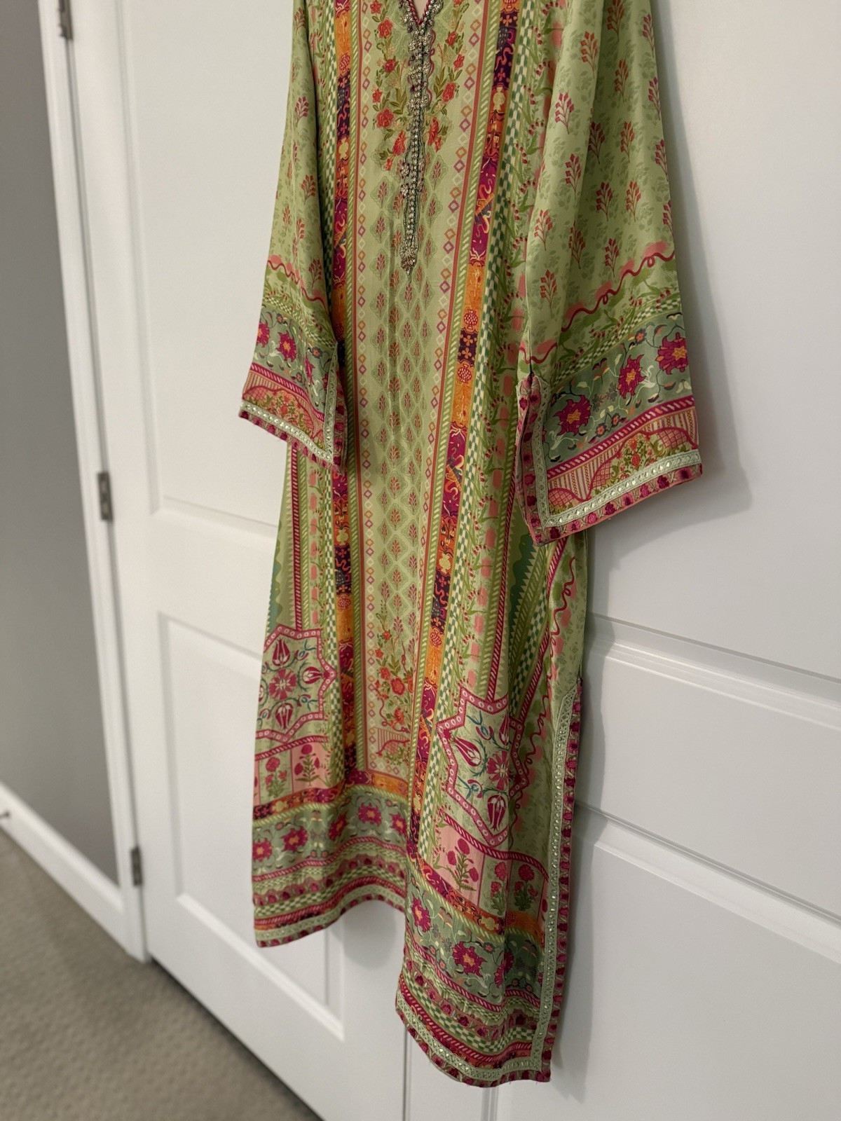 Farah Talib Aziz Luxury Silk 2 Piece Suit