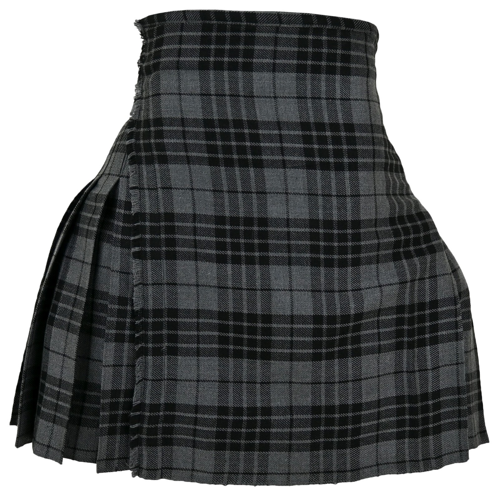 Highlanders Men Tartan Kilt Grey Watch 8 Yards Traditional Highland Dress