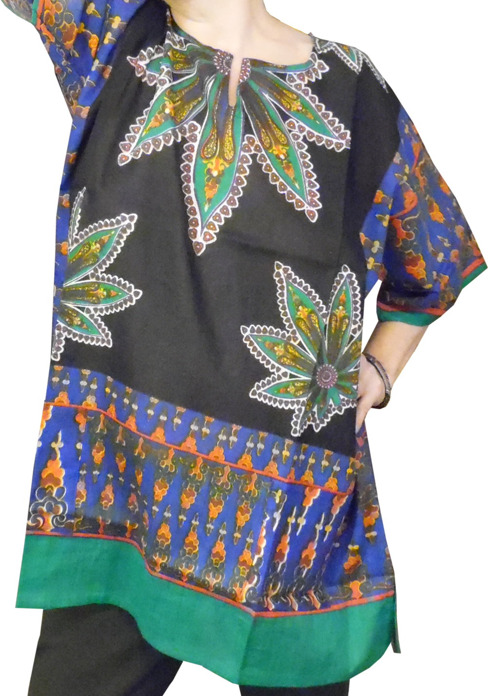 Womens Marijuana Cannabis Hemp Shirt American Dashiki 100% Cotton