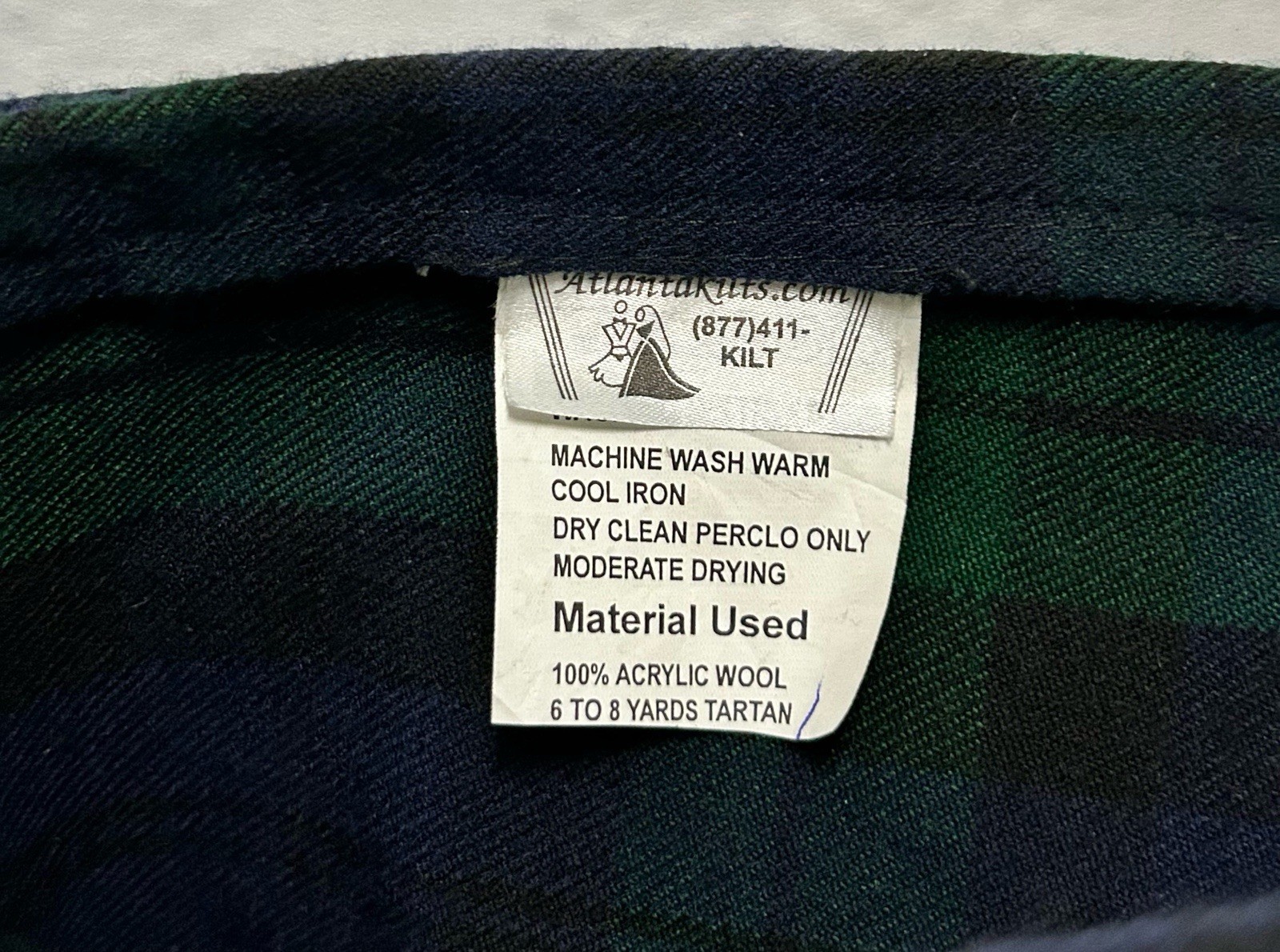 Atlanta Kilts (Scottish Made) Black Watch Tartan Plaid Kilt