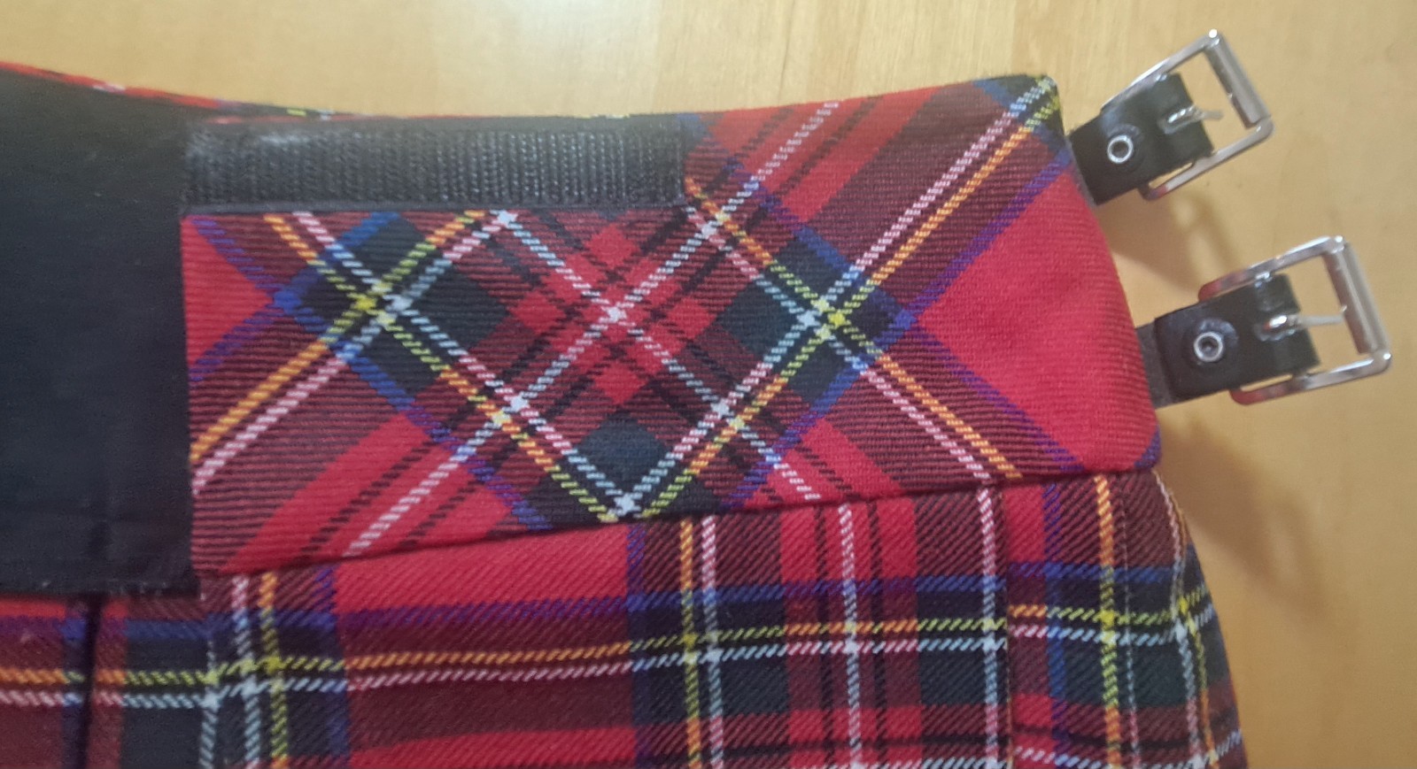 Royal Stewart Tartan Kilt for Kids Toddler Size 1-2 Made in Scotland NWOT