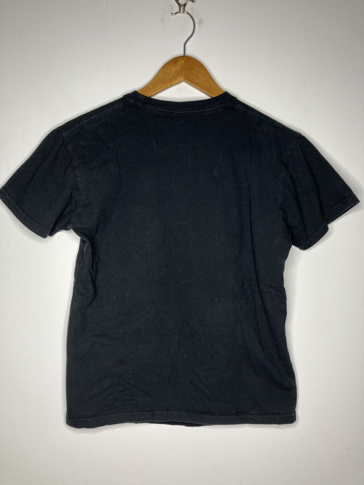 El Corazon Loteria Card T-Shirt Black Small Mexican Culture Folk Art Top